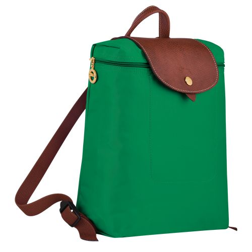 Plecaki Męskie Longchamp Le Pliage Original M Recycled canvas Zielone | PL7530AH