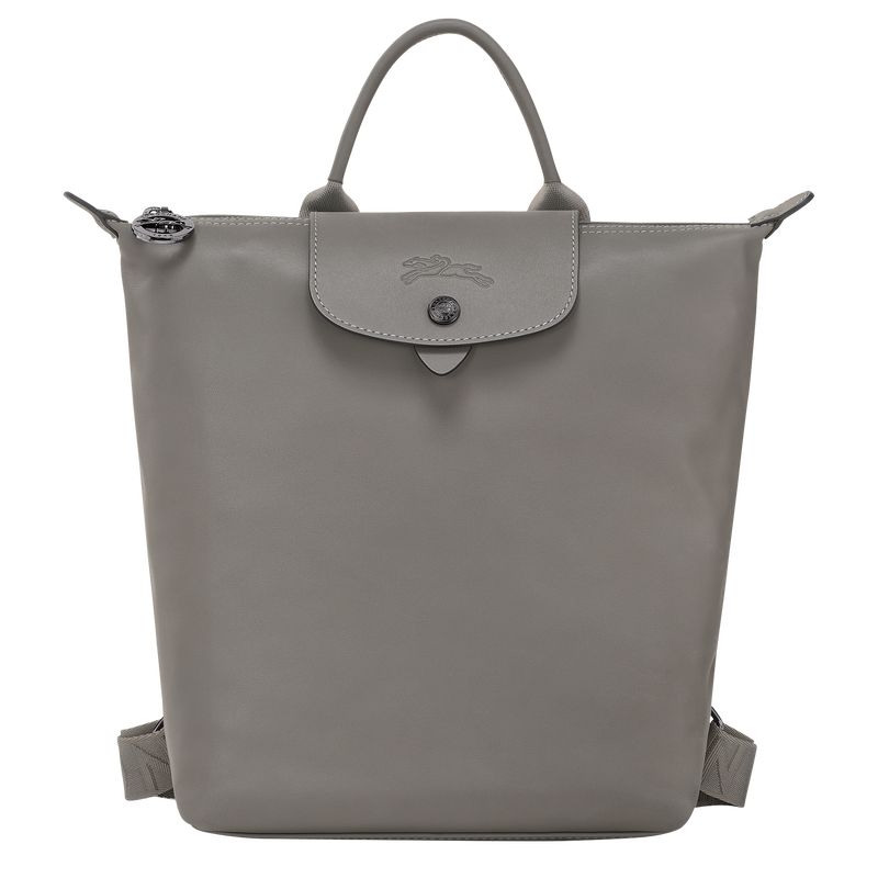 Plecaki Męskie Longchamp Le Pliage Xtra S Leather Turtledove | PL7558KO