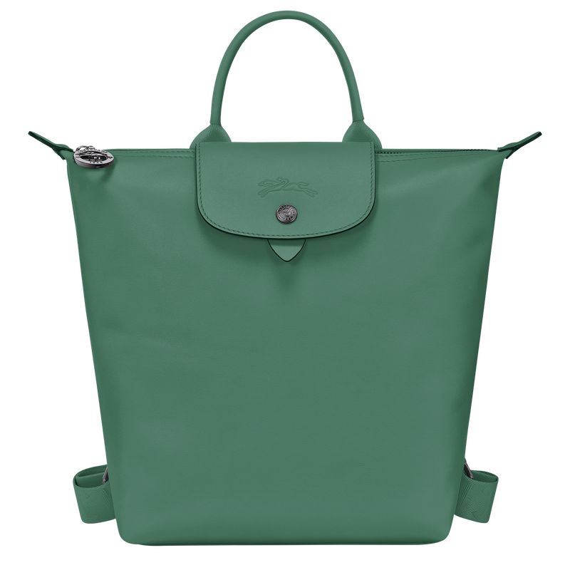 Plecaki Męskie Longchamp Le Pliage Xtra S Leather Sage | PL7557JP