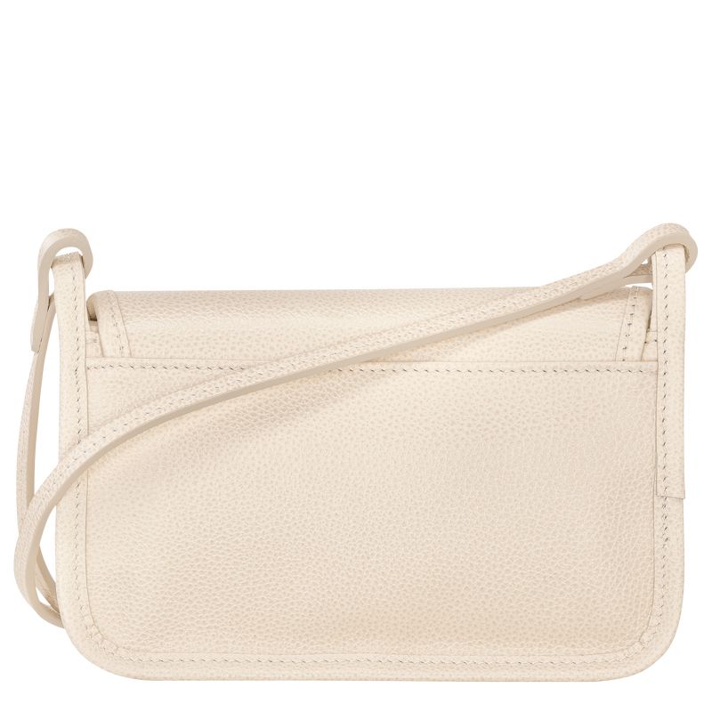 Pouches Damskie Longchamp Le FoulonnÉ XS Clutch Leather Paper | PL8682EB