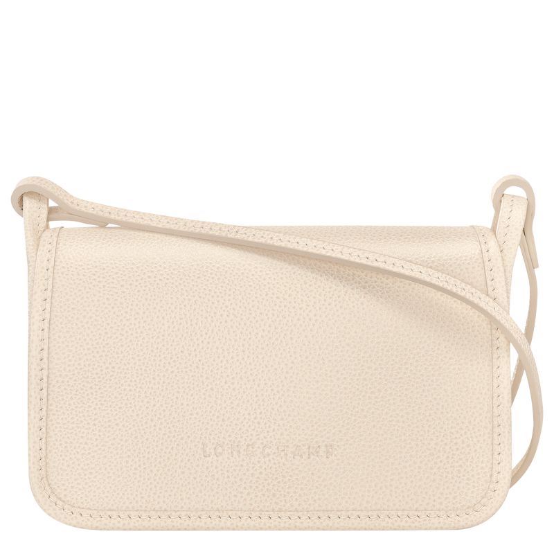 Pouches Damskie Longchamp Le FoulonnÉ XS Clutch Leather Paper | PL8682EB