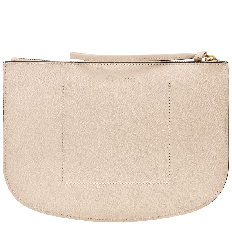 Pouches Damskie Longchamp Épure Leather Paper | PL8383AH