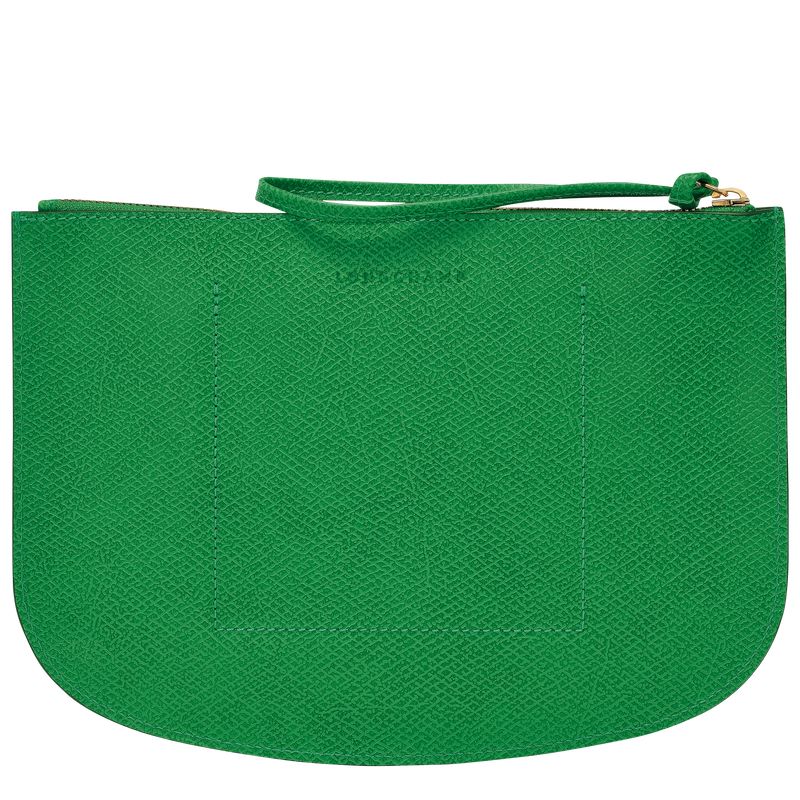 Pouches Damskie Longchamp Épure Leather Zielone | PL8695AH