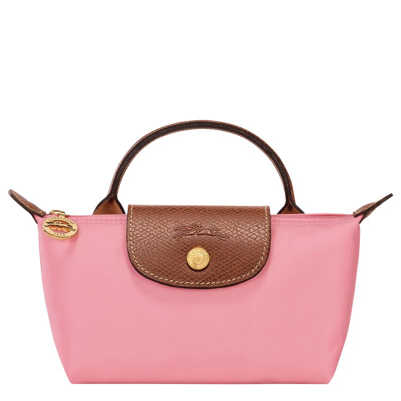 Pouches Męskie Longchamp Le Pliage Original with handle Recycled canvas Marshmallow | PL7349JP