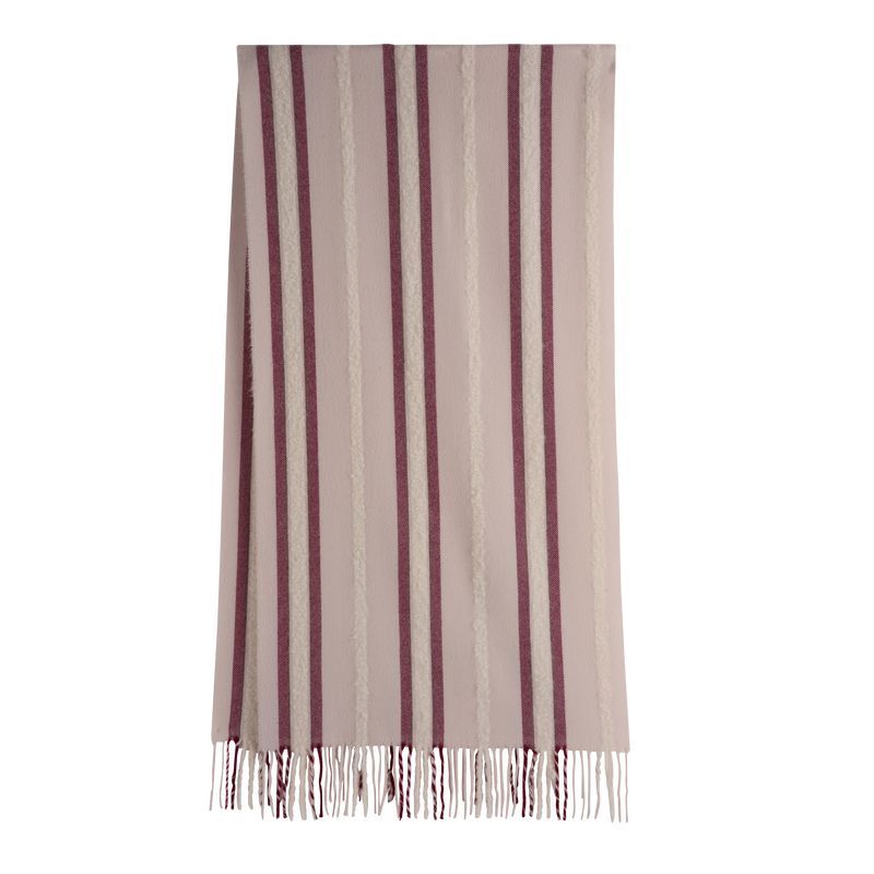 Stoles Damskie Longchamp Flocons Wool blend Nude | PL8070PJ