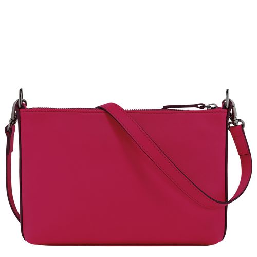 Torba Crossbody Damskie Longchamp 3D S Leather Magenta | PL8912ZU