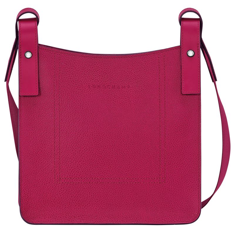 Torba Crossbody Damskie Longchamp Le FoulonnÉ S Leather Beetroot | PL8969NW