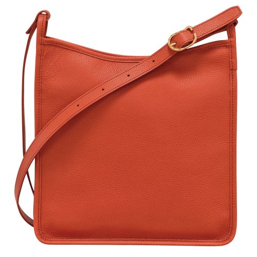 Torba Crossbody Damskie Longchamp Le FoulonnÉ M Leather Paprika | PL8933SG