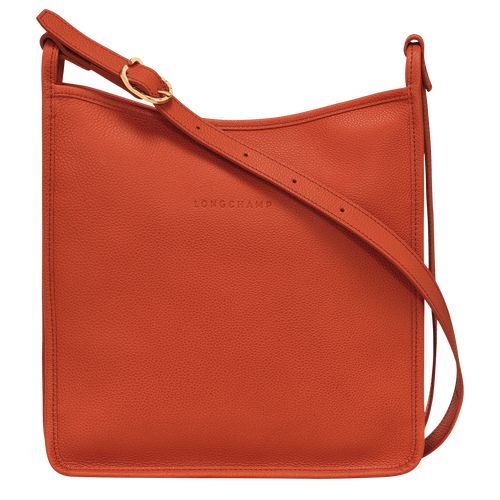 Torba Crossbody Damskie Longchamp Le FoulonnÉ M Leather Paprika | PL8933SG