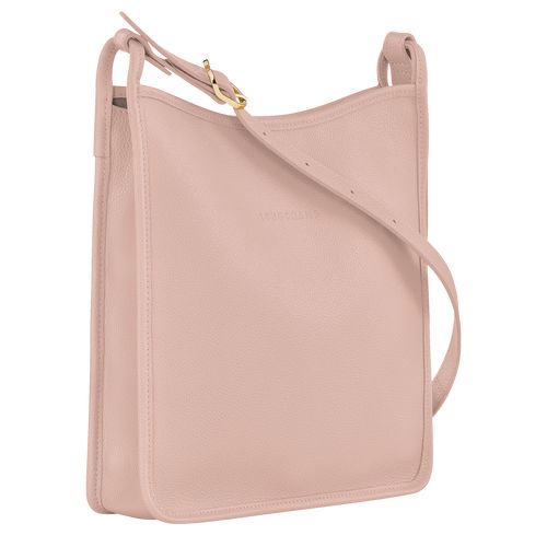 Torba Crossbody Damskie Longchamp Le FoulonnÉ M Leather Nude | PL8932DF