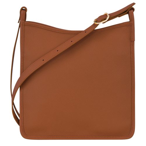 Torba Crossbody Damskie Longchamp Le FoulonnÉ M Leather Caramel | PL8930GS