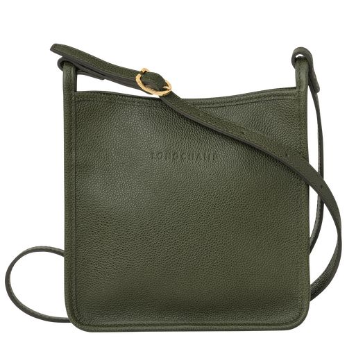 Torba Crossbody Damskie Longchamp Le FoulonnÉ S Leather Khaki | PL8927KO