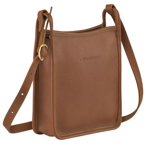 Torba Crossbody Damskie Longchamp Le FoulonnÉ S Leather Caramel | PL8924XY