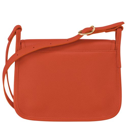 Torba Crossbody Damskie Longchamp Le FoulonnÉ M Leather Paprika | PL8921BE