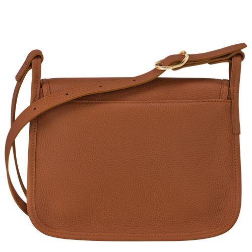 Torba Crossbody Damskie Longchamp Le FoulonnÉ M Leather Caramel | PL8920NW