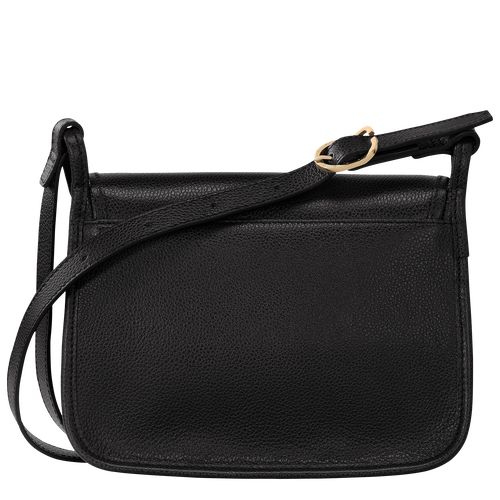 Torba Crossbody Damskie Longchamp Le FoulonnÉ M Leather Czarne | PL8919MQ