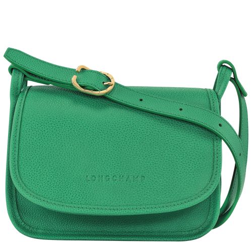 Torba Crossbody Damskie Longchamp Le FoulonnÉ S Leather Zielone | PL8917NW