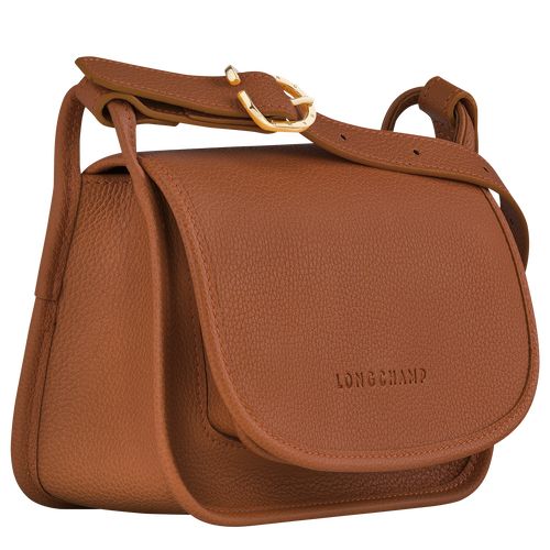 Torba Crossbody Damskie Longchamp Le FoulonnÉ S Leather Caramel | PL8916BE