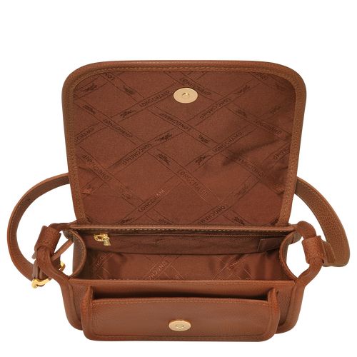 Torba Crossbody Damskie Longchamp Le FoulonnÉ S Leather Caramel | PL8916BE