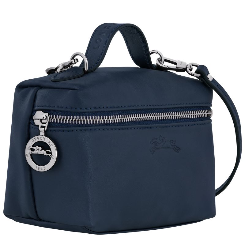 Torba Crossbody Damskie Longchamp Le Pliage Xtra XS Vanity Skórzane Granatowe | PL9026VR