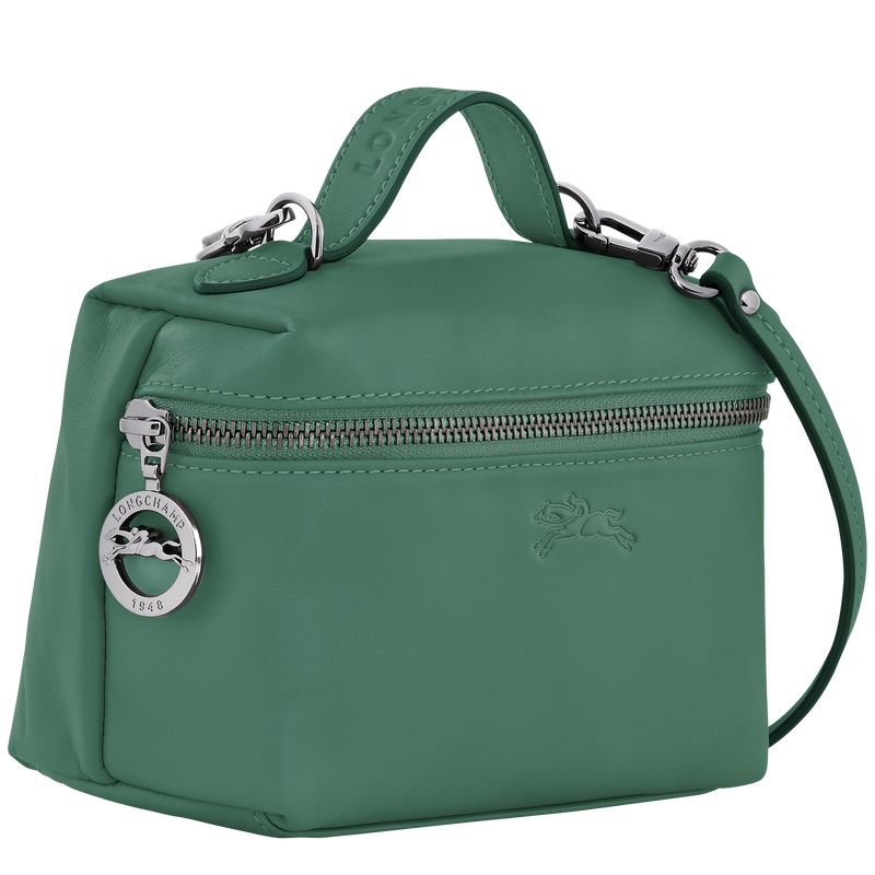 Torba Crossbody Damskie Longchamp Le Pliage Xtra XS Vanity Skórzane Sage | PL9018CT