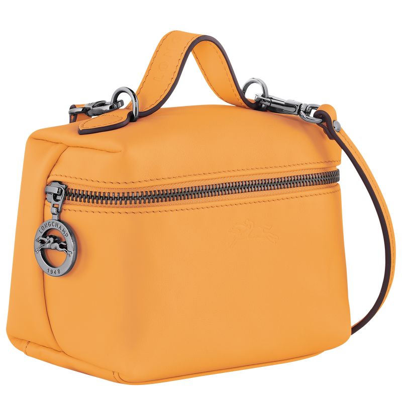 Torba Crossbody Damskie Longchamp Le Pliage Xtra XS Vanity Skórzane Morelowe | PL9016ZU