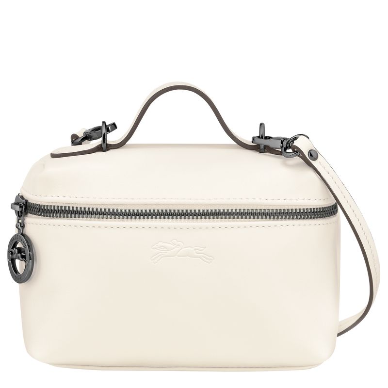 Torba Crossbody Damskie Longchamp Le Pliage Xtra XS Vanity Skórzane Ecru | PL9015LI