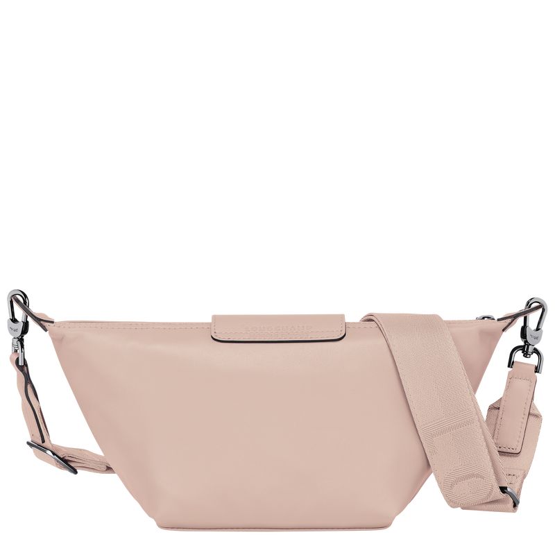 Torba Crossbody Damskie Longchamp Le Pliage Xtra XS Leather Nude | PL8989IL