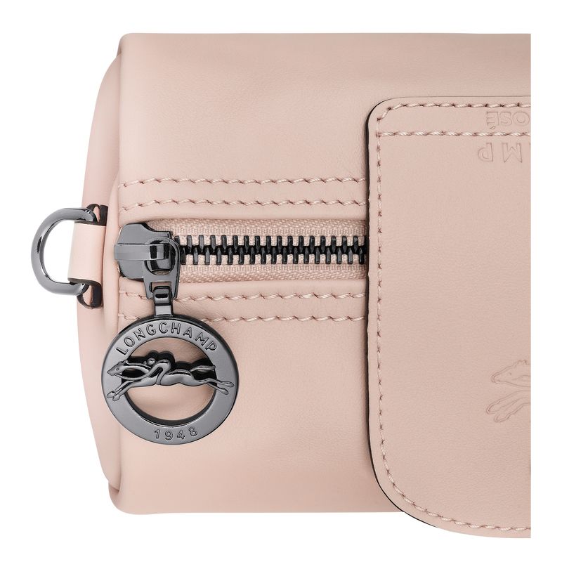 Torba Crossbody Damskie Longchamp Le Pliage Xtra XS Leather Nude | PL8956SG