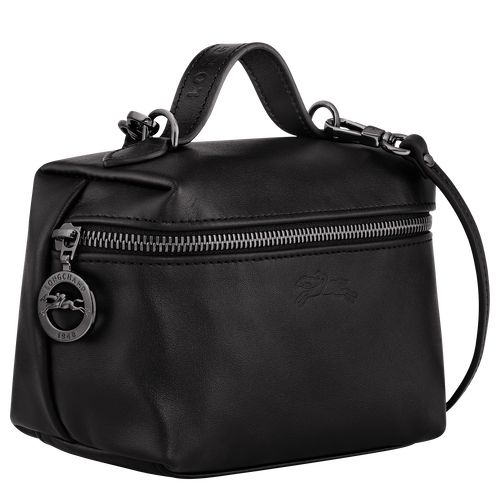 Torba Crossbody Damskie Longchamp Le Pliage Xtra XS Vanity Skórzane Czarne | PL8940TC