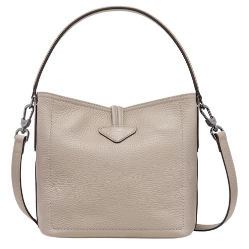 Torba Crossbody Damskie Longchamp Le Roseau Essential XS Bucket Leather Clay | PL8938UZ