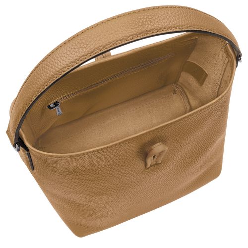 Torba Crossbody Damskie Longchamp Le Roseau Essential XS Bucket Leather Fawn | PL8937IL