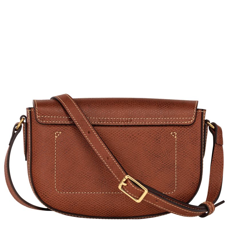 Torba Crossbody Damskie Longchamp Épure S Leather Brązowe | PL8982GS