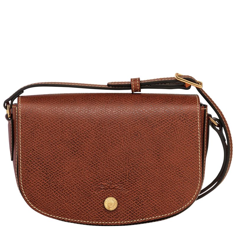 Torba Crossbody Damskie Longchamp Épure S Leather Brązowe | PL8982GS