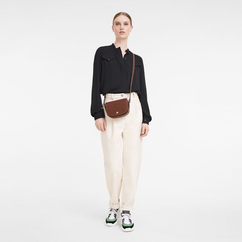 Torba Crossbody Damskie Longchamp Épure XS Leather Brązowe | PL8906FD