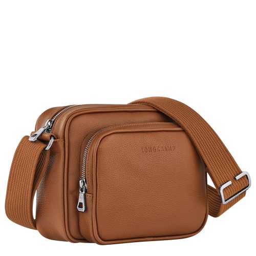 Torba Crossbody Męskie Longchamp Le FoulonnÉ S Camera Leather Caramel | PL7581SG