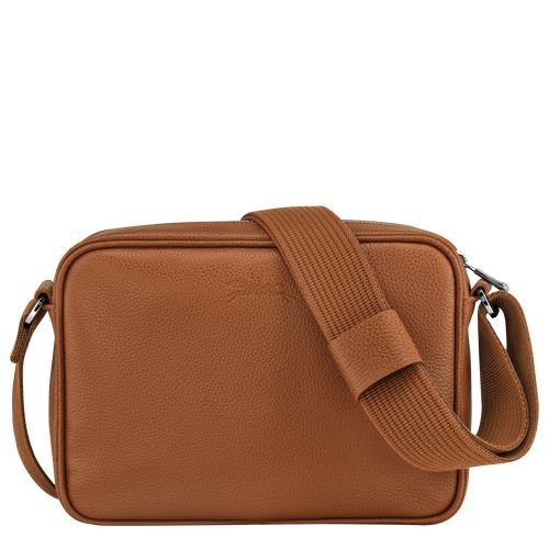 Torba Crossbody Męskie Longchamp Le FoulonnÉ S Camera Leather Caramel | PL7581SG