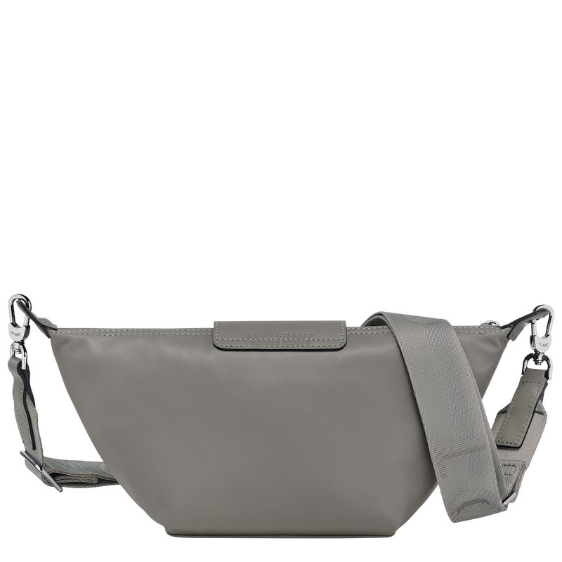 Torba Crossbody Męskie Longchamp Le Pliage Xtra XS Leather Turtledove | PL7605DF