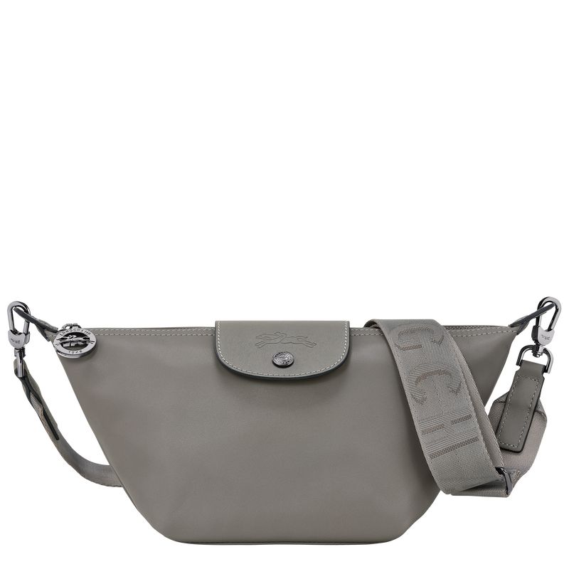 Torba Crossbody Męskie Longchamp Le Pliage Xtra XS Leather Turtledove | PL7605DF