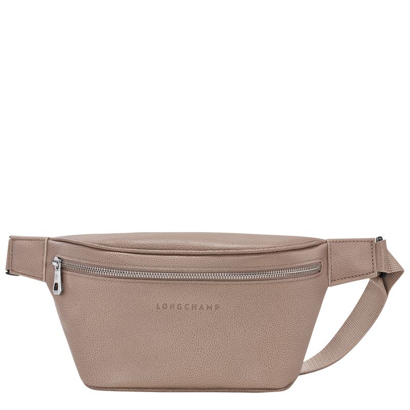 Torba Na Talię Damskie Longchamp Le FoulonnÉ M Leather Turtledove | PL8772JP