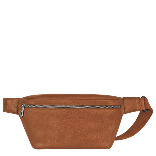 Torba Na Talię Damskie Longchamp Le FoulonnÉ M Leather Caramel | PL8769ZU