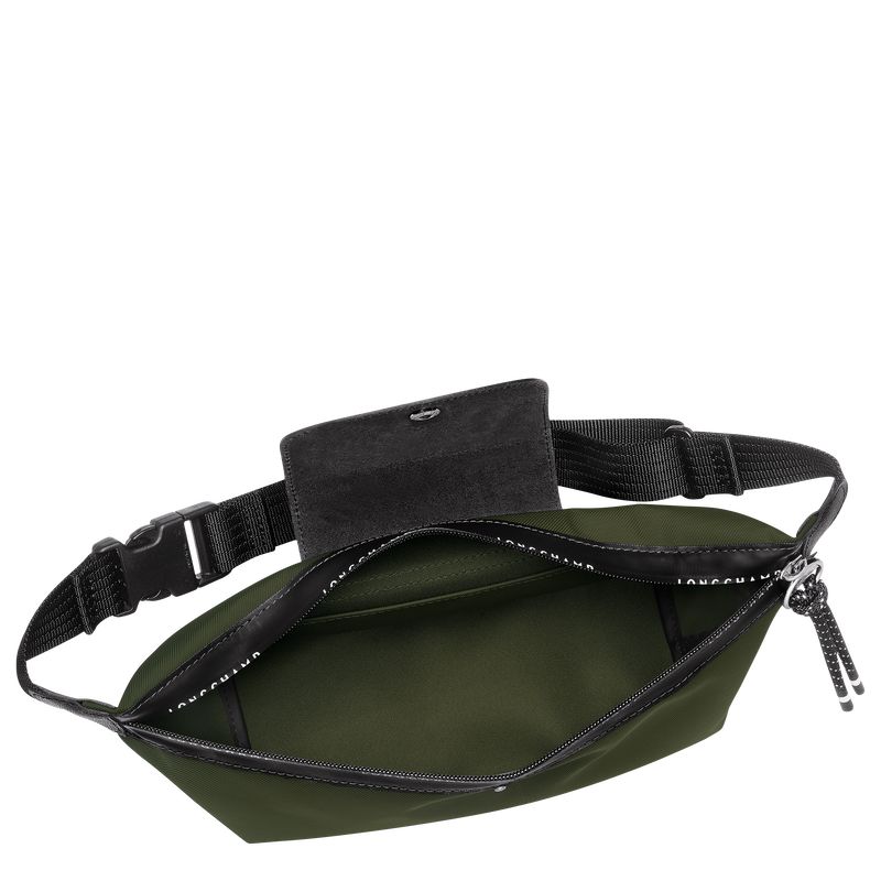 Torba Na Talię Damskie Longchamp Le Pliage Energy M Canvas Khaki | PL8782UZ