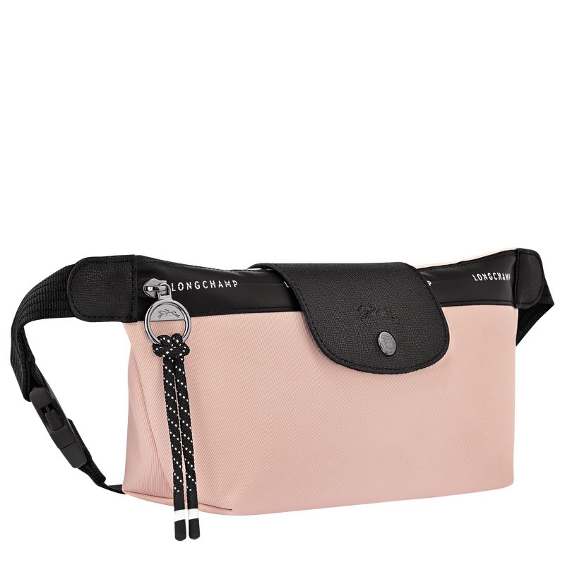 Torba Na Talię Damskie Longchamp Le Pliage Energy M Canvas Nude | PL8781IL