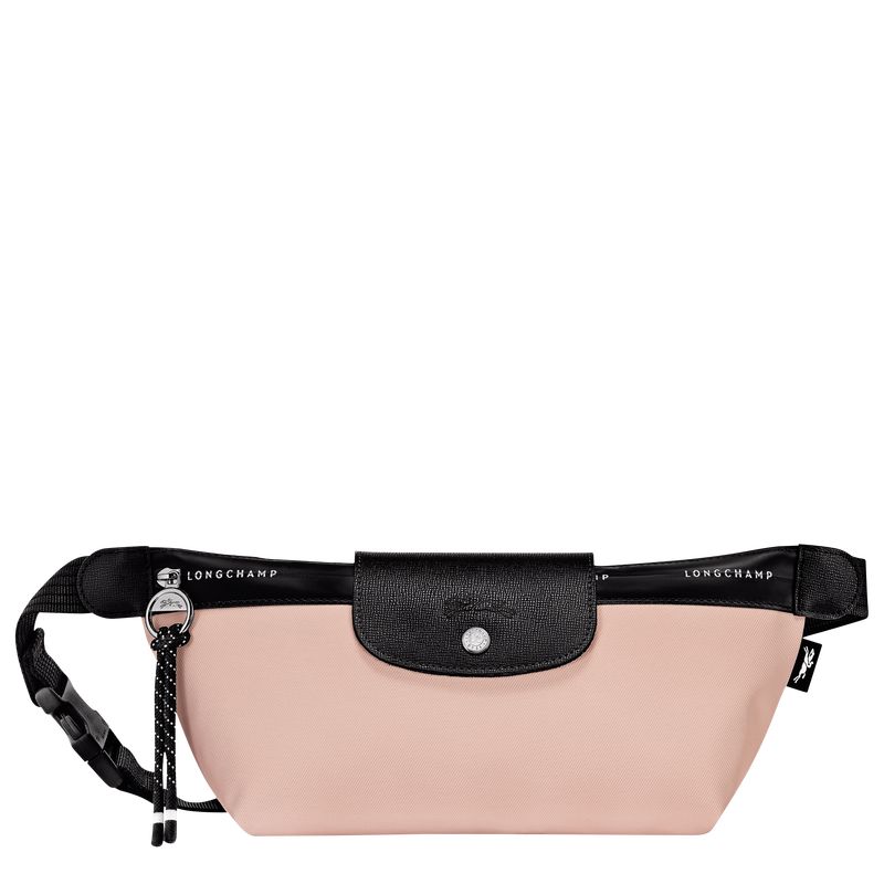 Torba Na Talię Damskie Longchamp Le Pliage Energy M Canvas Nude | PL8781IL