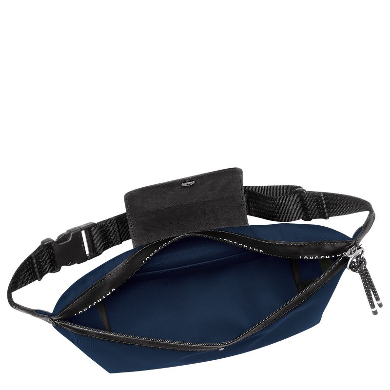 Torba Na Talię Damskie Longchamp Le Pliage Energy M Canvas Granatowe | PL8779PJ