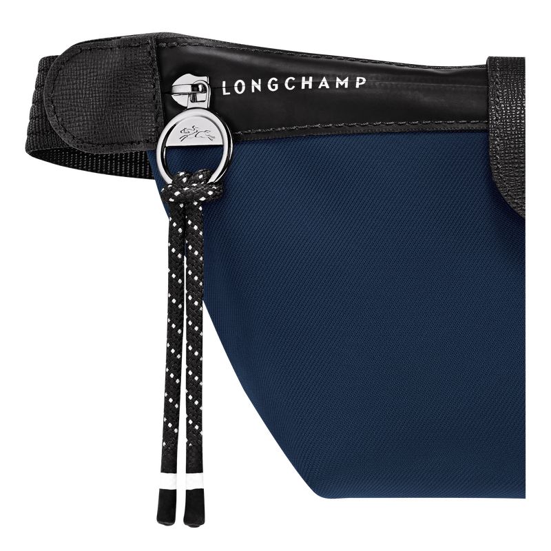 Torba Na Talię Męskie Longchamp Le Pliage Energy M Canvas Granatowe | PL7526GS