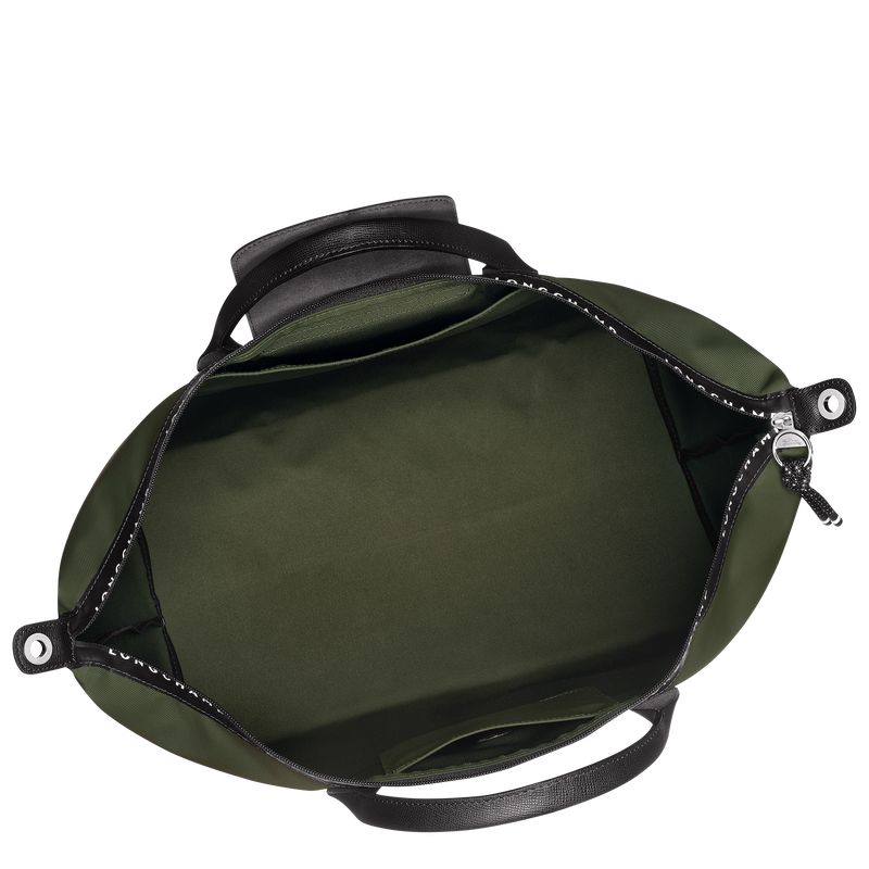 Torby Podróżne Męskie Longchamp Le Pliage Energy S Recycled canvas Khaki | PL7244HA