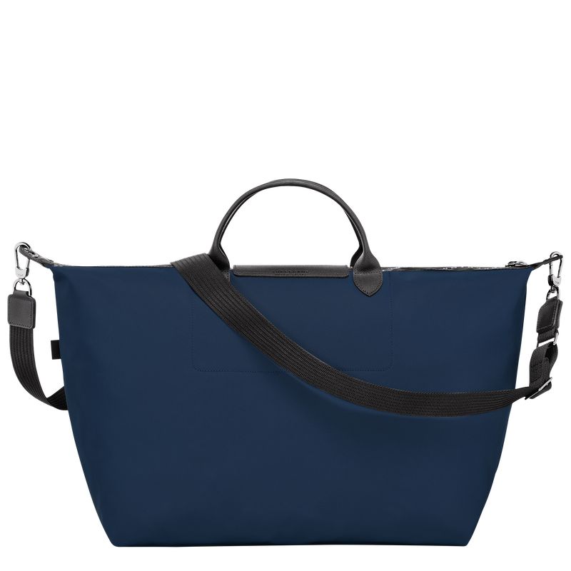 Torby Podróżne Męskie Longchamp Le Pliage Energy S Recycled canvas Granatowe | PL7243GS