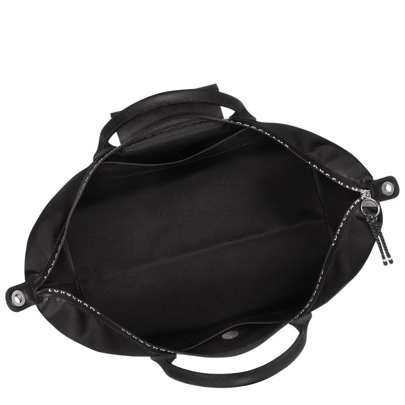 Torby Podróżne Męskie Longchamp Le Pliage Energy S Recycled canvas Czarne | PL7242FD