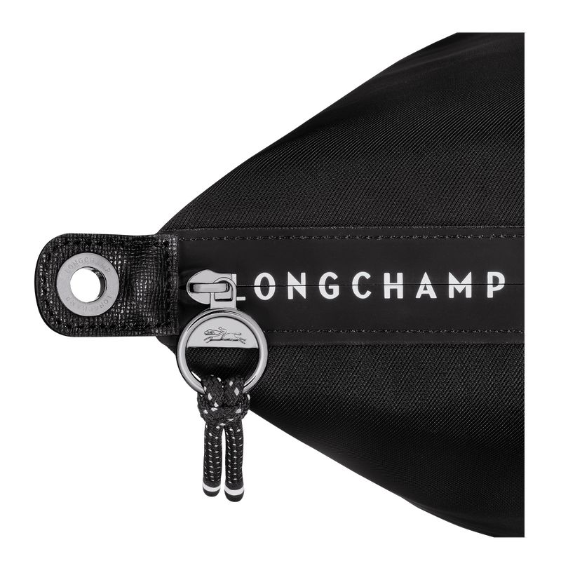 Torby Podróżne Męskie Longchamp Le Pliage Energy S Recycled canvas Czarne | PL7242FD